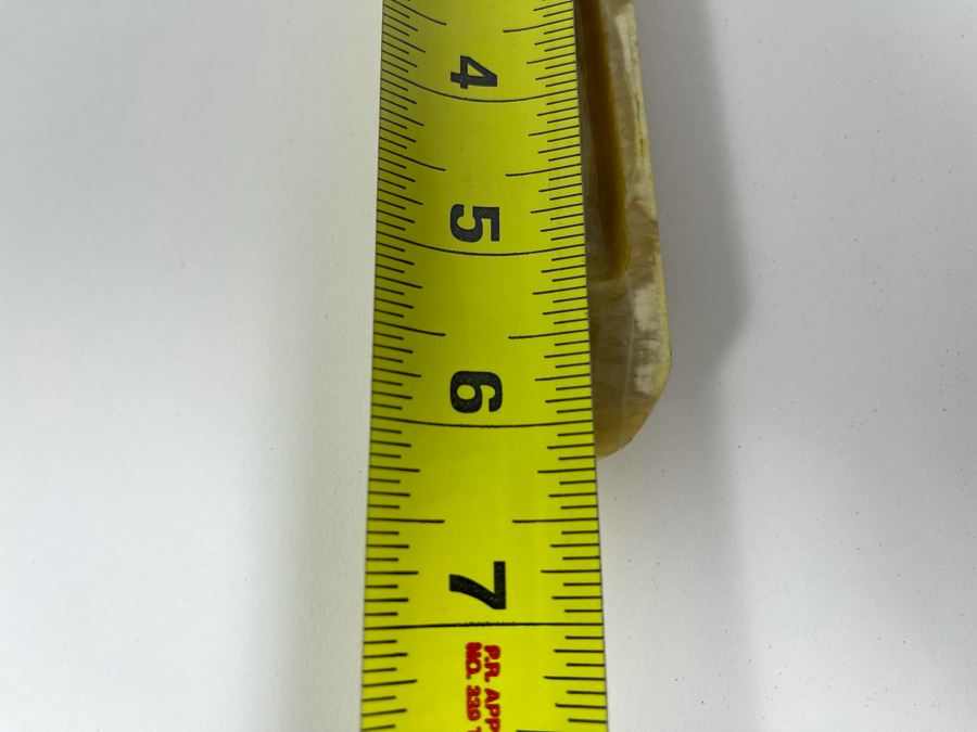 JUST ADDED - Carved Stone Jewish Mezuzah Doorpost 6L X 12.5W [Photo 7]