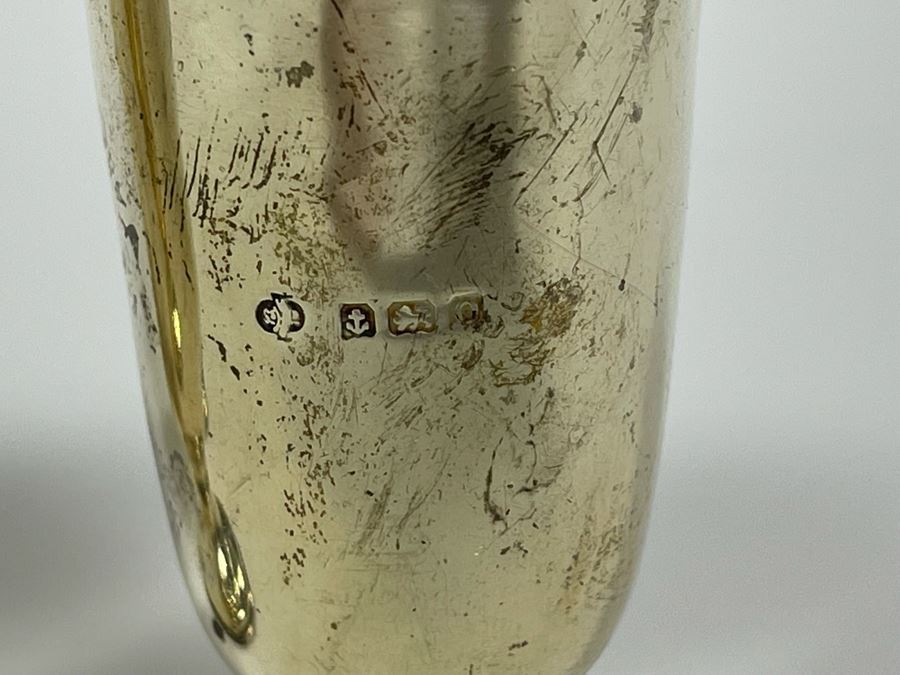 JUST ADDED - Three Sterling Silver English Shakers 141.5g [Photo 6]