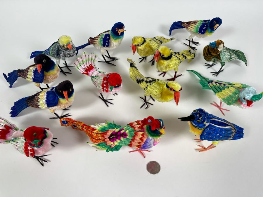 JUST ADDED - Collection Of Handmade Birds [Photo 3]