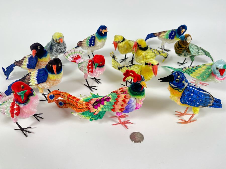 JUST ADDED - Collection Of Handmade Birds [Photo 1]
