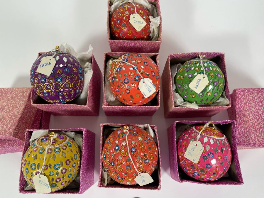 JUST ADDED - Collection Of New Old Stock Christmas Ornaments From IndiaCollection Of New Old Stock Christmas Ornaments From India [Photo 2]