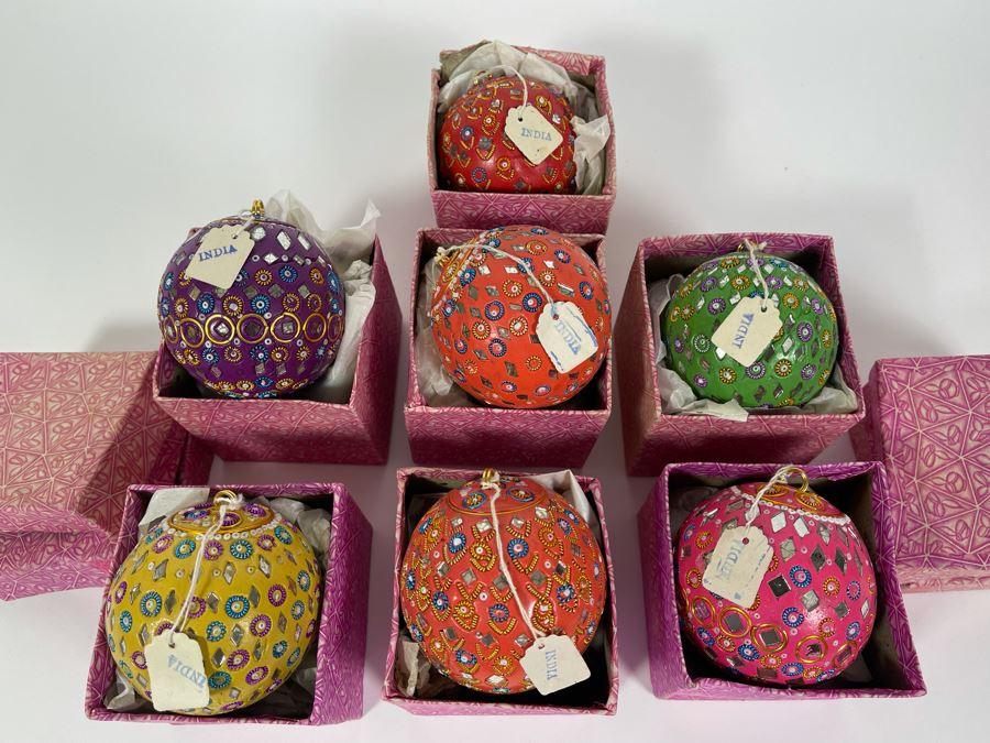 JUST ADDED - Collection Of New Old Stock Christmas Ornaments From IndiaCollection Of New Old Stock Christmas Ornaments From India [Photo 3]