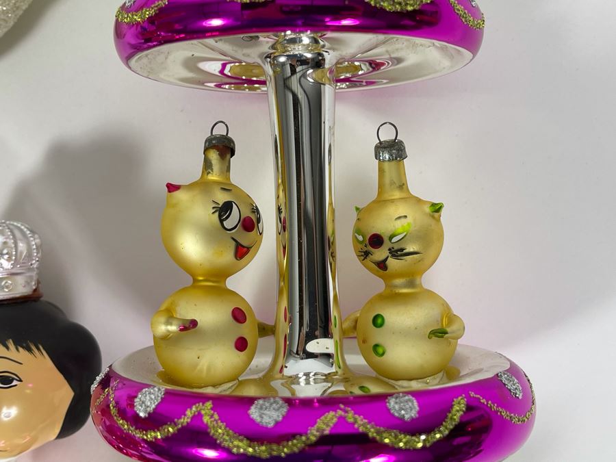 JUST ADDED - Collection Of Hand Blown Glass Christmas Ornaments [Photo 5]