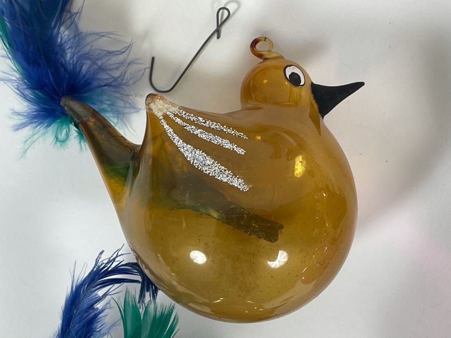 JUST ADDED - Collection Of Hand Blown Glass Christmas Ornaments [Photo 20]