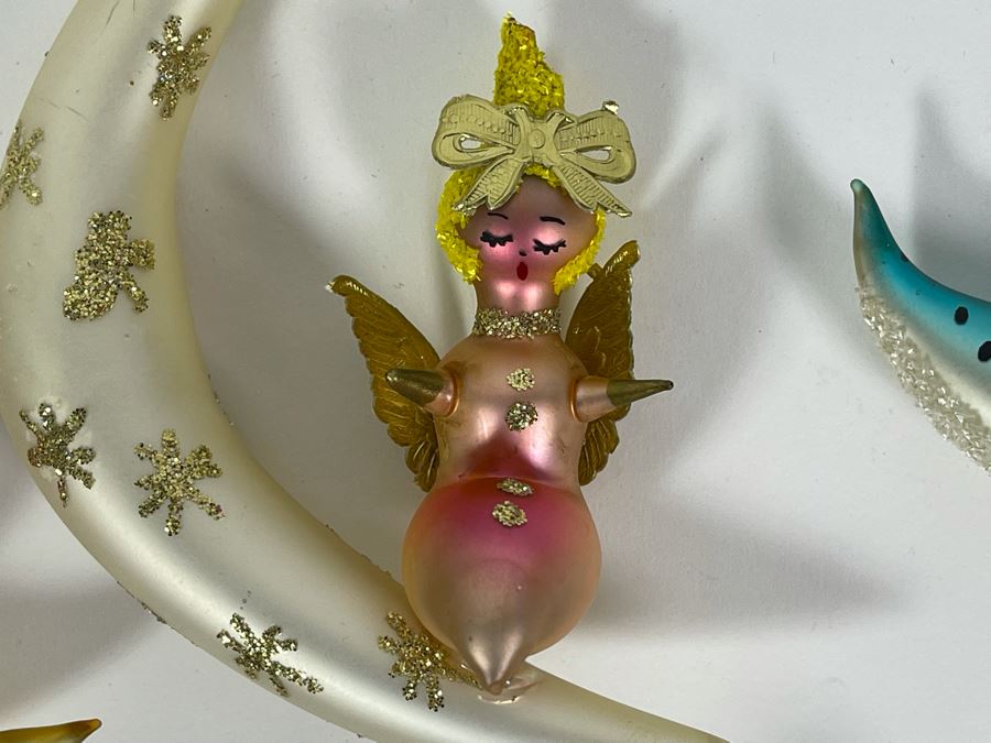 JUST ADDED - Collection Of Hand Blown Glass Christmas Ornaments [Photo 18]