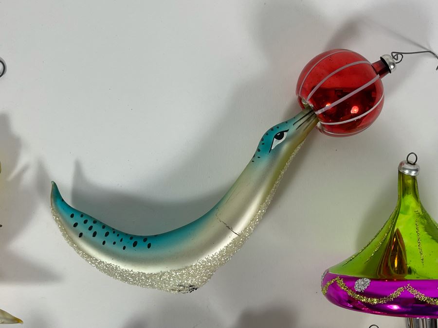 JUST ADDED - Collection Of Hand Blown Glass Christmas Ornaments [Photo 22]