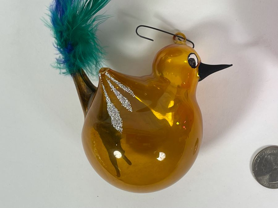 JUST ADDED - Collection Of Hand Blown Glass Christmas Ornaments [Photo 21]