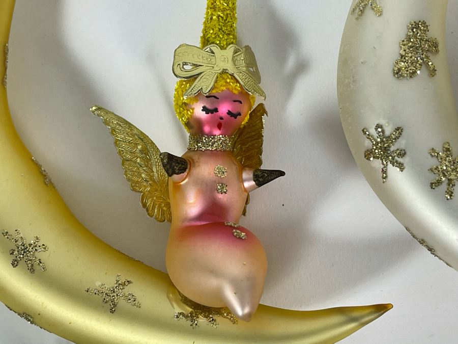 JUST ADDED - Collection Of Hand Blown Glass Christmas Ornaments [Photo 16]