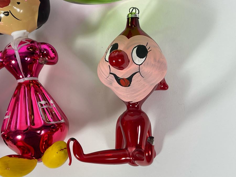 JUST ADDED - Collection Of Hand Blown Glass Christmas Ornaments [Photo 12]