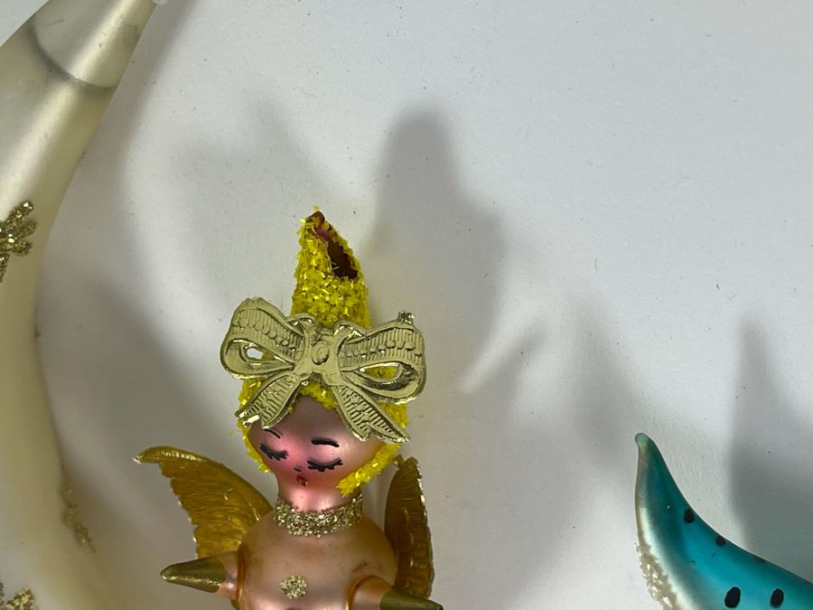 JUST ADDED - Collection Of Hand Blown Glass Christmas Ornaments [Photo 19]