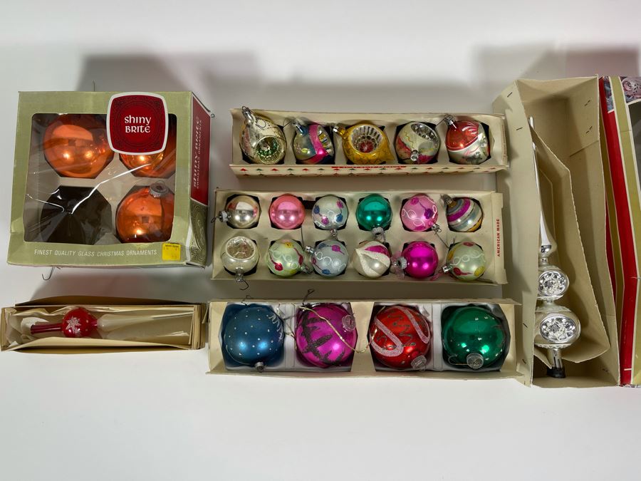 JUST ADDED - Vintage Glass Christmas Ornaments [Photo 3]