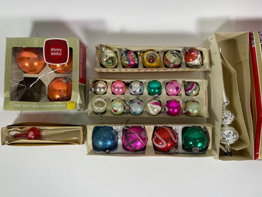 JUST ADDED - Vintage Glass Christmas Ornaments [Photo 4]