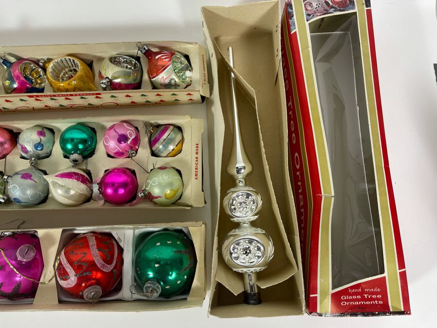 JUST ADDED - Vintage Glass Christmas Ornaments [Photo 2]