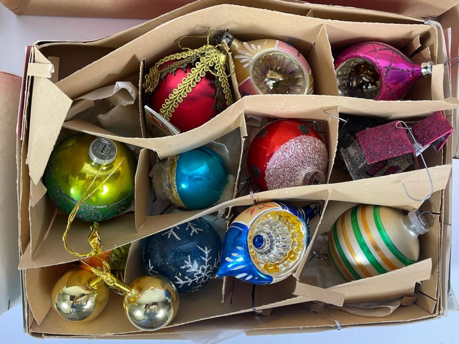 JUST ADDED - Vintage Glass Christmas Ornaments [Photo 8]