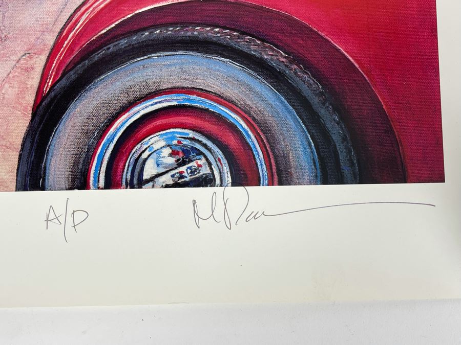JUST ADDED - Hand Signed Mike Ross Auto A/P Print 19 X 15 [Photo 3]