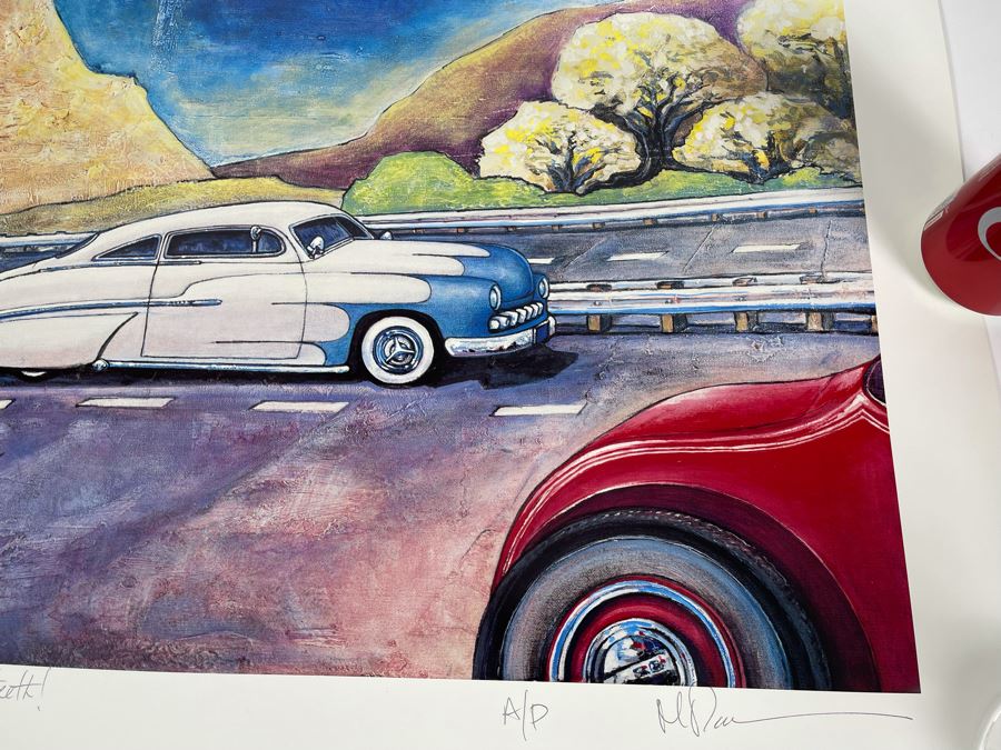 JUST ADDED - Hand Signed Mike Ross Auto A/P Print 19 X 15 [Photo 7]