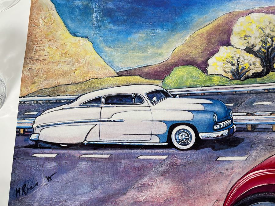 JUST ADDED - Hand Signed Mike Ross Auto A/P Print 19 X 15 [Photo 6]