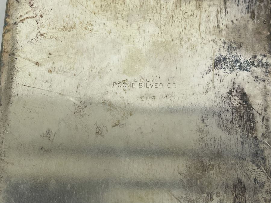 JUST ADDED - Pair Of Vintage Personalized Silverplate Boxes [Photo 9]