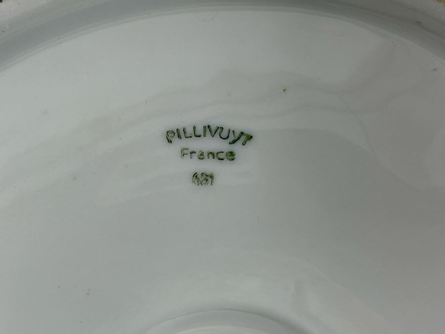 JUST ADDED - Set Of Three Pillivuyt France Oyster Plates 8.75W [Photo 6]
