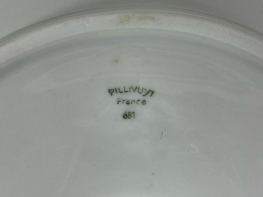 JUST ADDED - Set Of Three Pillivuyt France Oyster Plates 8.75W [Photo 5]