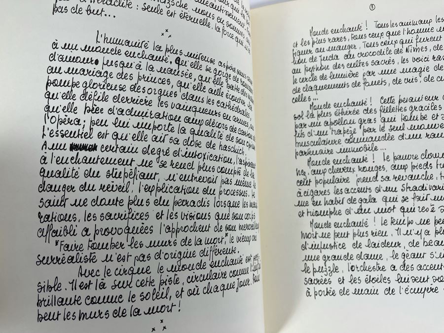 JUST ADDED - Vintage Fench Artist Book Le Cirque Par Bernard Buffet Art et Style [Photo 4]