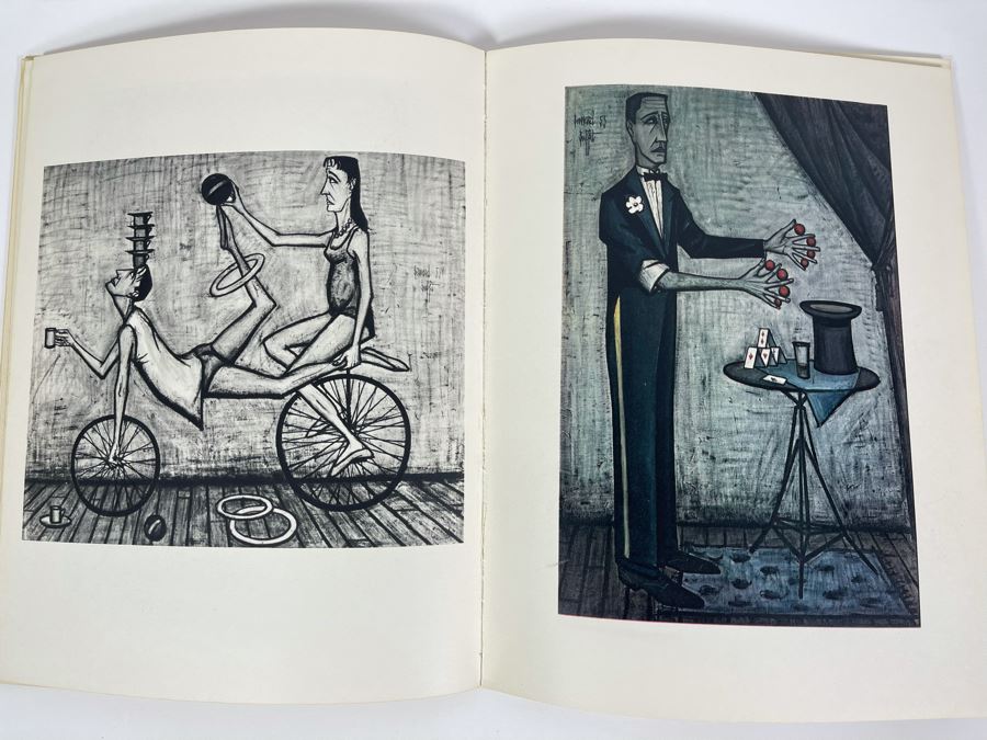 JUST ADDED - Vintage Fench Artist Book Le Cirque Par Bernard Buffet Art et Style [Photo 15]