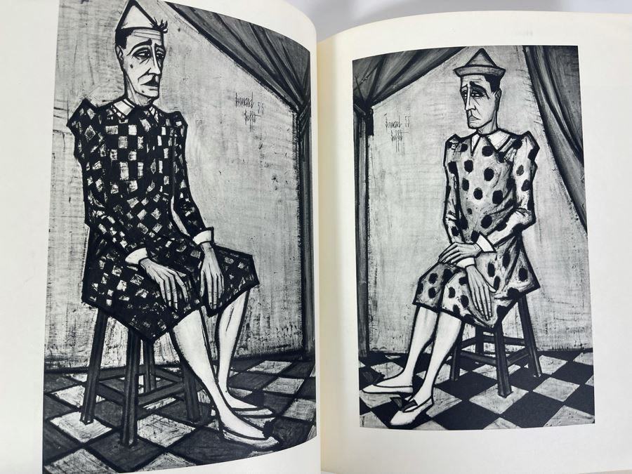 JUST ADDED - Vintage Fench Artist Book Le Cirque Par Bernard Buffet Art et Style [Photo 11]