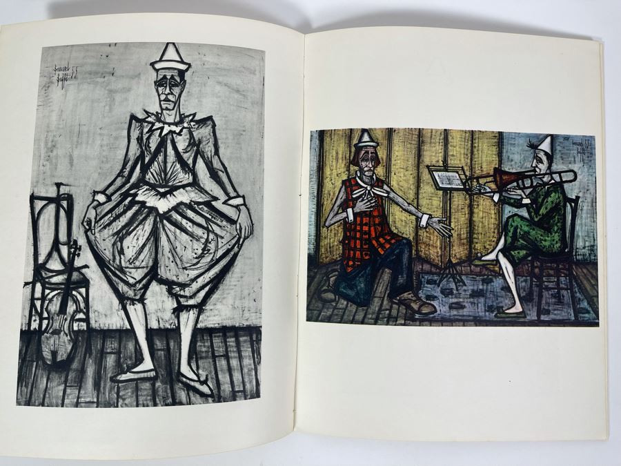 JUST ADDED - Vintage Fench Artist Book Le Cirque Par Bernard Buffet Art et Style [Photo 14]
