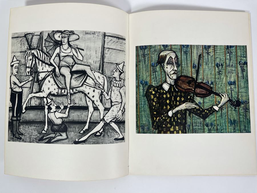 JUST ADDED - Vintage Fench Artist Book Le Cirque Par Bernard Buffet Art et Style [Photo 9]