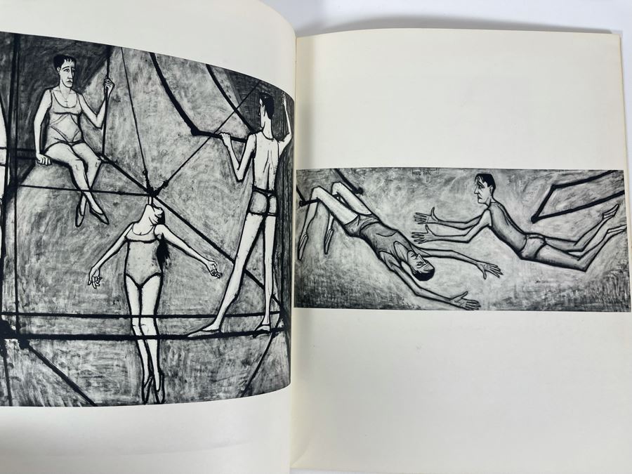 JUST ADDED - Vintage Fench Artist Book Le Cirque Par Bernard Buffet Art et Style [Photo 12]