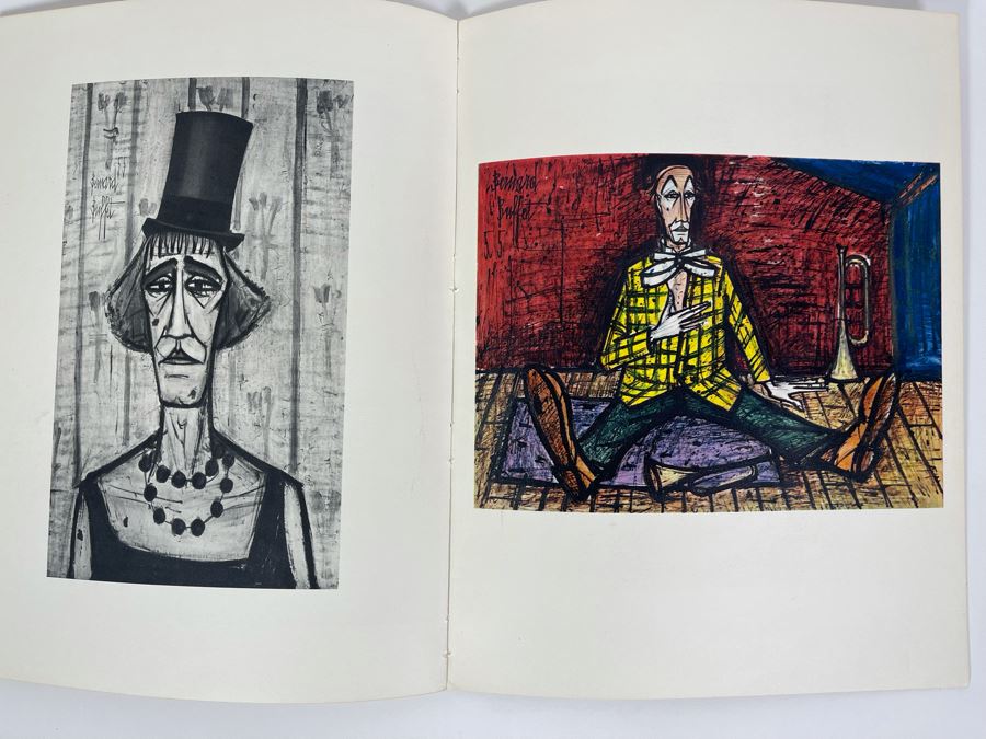 JUST ADDED - Vintage Fench Artist Book Le Cirque Par Bernard Buffet Art et Style [Photo 17]