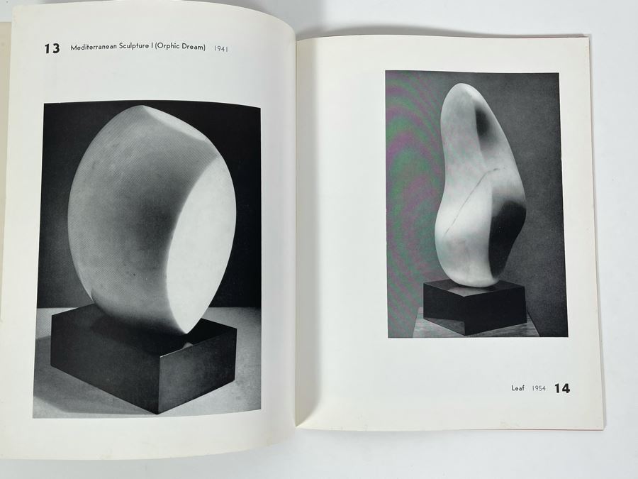 JUST ADDED - Vintage 1960 Sidney Janis Art Gallery NY Book Featuring Jean Arp And Piet Mondrian [Photo 9]