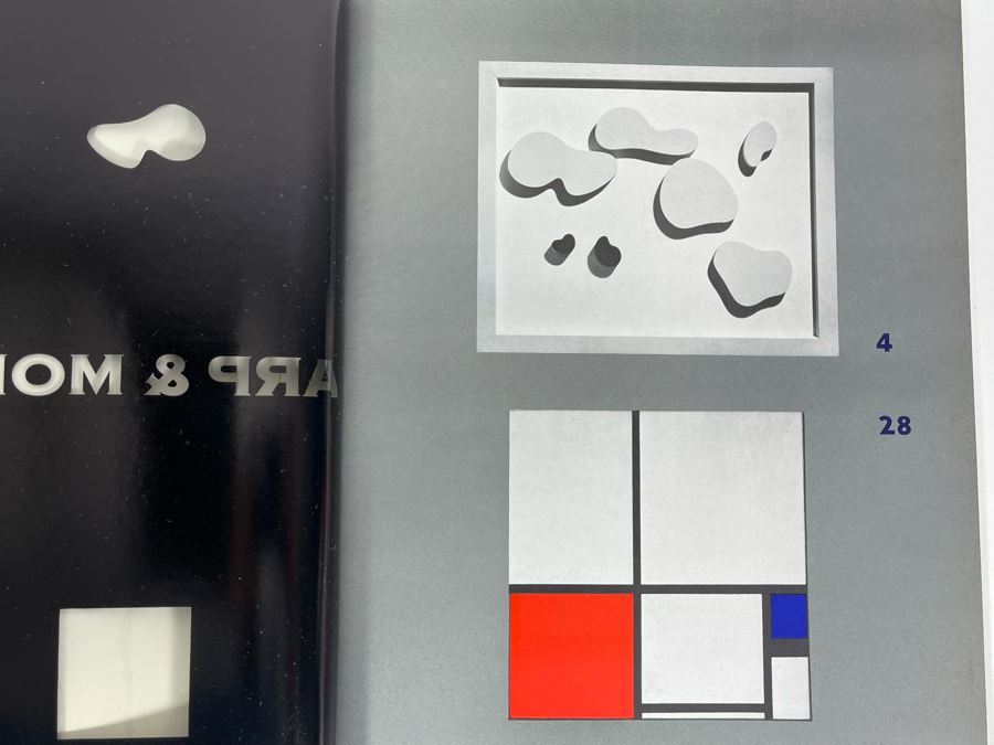 JUST ADDED - Vintage 1960 Sidney Janis Art Gallery NY Book Featuring Jean Arp And Piet Mondrian [Photo 4]