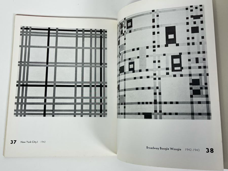 JUST ADDED - Vintage 1960 Sidney Janis Art Gallery NY Book Featuring Jean Arp And Piet Mondrian [Photo 11]