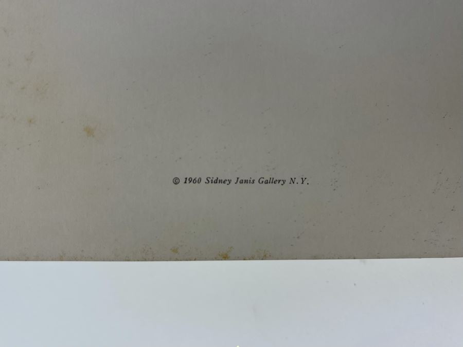 JUST ADDED - Vintage 1960 Sidney Janis Art Gallery NY Book Featuring Jean Arp And Piet Mondrian [Photo 2]