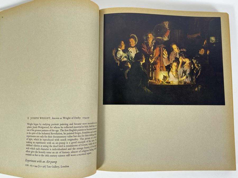 JUST ADDED - 1960 Large Romantic Art Book By Marcel Brion 64 Color Plates  11.5 X 13.5 [Photo 7]