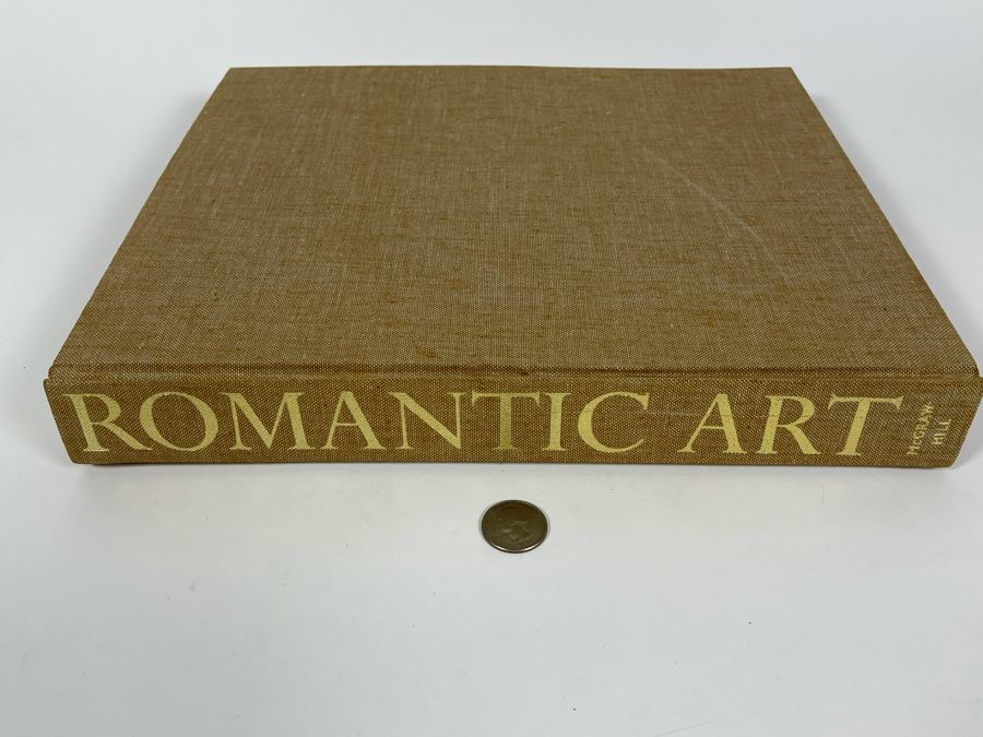 JUST ADDED - 1960 Large Romantic Art Book By Marcel Brion 64 Color Plates  11.5 X 13.5 [Photo 1]