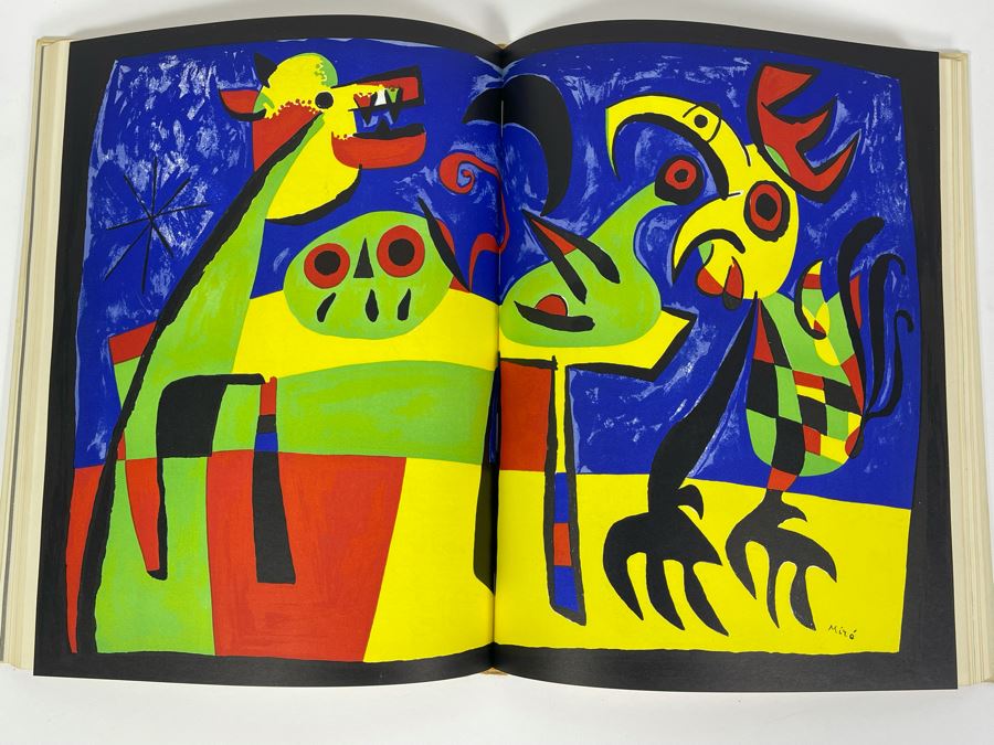 JUST ADDED - COMPLETE Scarce 1959 French Art Book With Supplemental English Translation - Moods And Movements In Art Edited By Verve Book Reynal & Company New York Estimate $500-$2,000+ [Photo 2]
