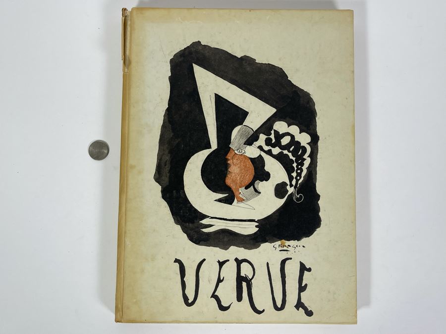 JUST ADDED - COMPLETE Scarce 1959 French Art Book With Supplemental English Translation - Moods And Movements In Art Edited By Verve Book Reynal & Company New York Estimate $500-$2,000+ [Photo 1]
