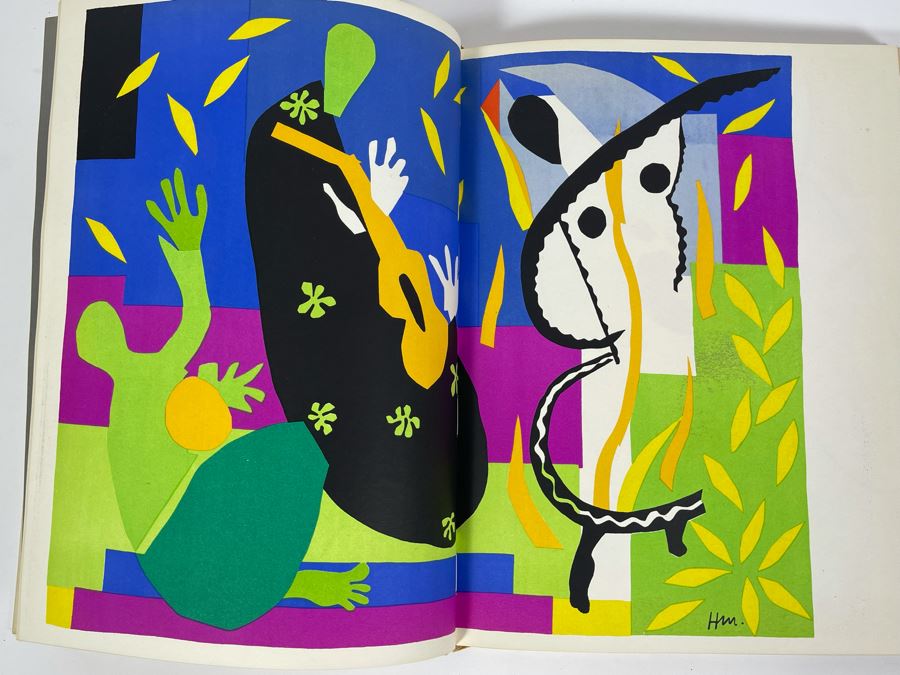 JUST ADDED - COMPLETE Scarce 1959 French Art Book With Supplemental English Translation - Moods And Movements In Art Edited By Verve Book Reynal & Company New York Estimate $500-$2,000+ [Photo 3]