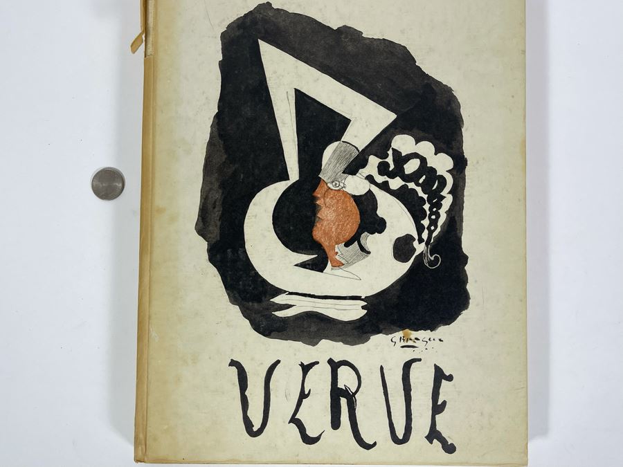 JUST ADDED - COMPLETE Scarce 1959 French Art Book With Supplemental English Translation - Moods And Movements In Art Edited By Verve Book Reynal & Company New York Estimate $500-$2,000+ [Photo 4]