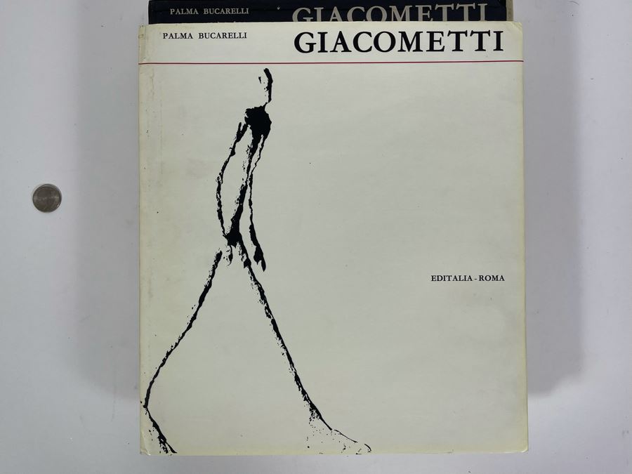 JUST ADDED - Rare 1962 Giacometti Art Book By Palma Bucarelli Italian Book Published By Roma, Editalia [Photo 2]