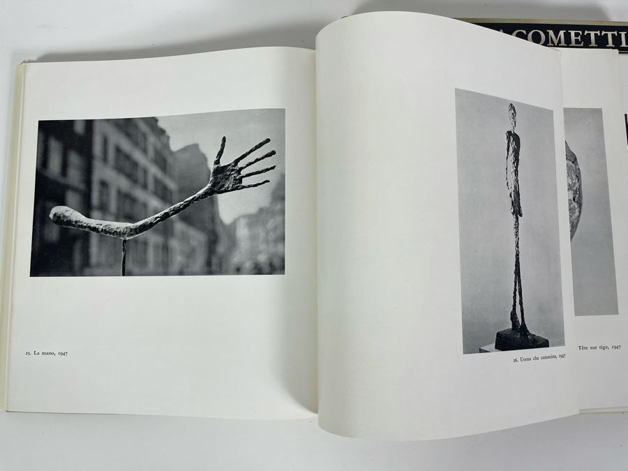 JUST ADDED - Rare 1962 Giacometti Art Book By Palma Bucarelli Italian Book Published By Roma, Editalia [Photo 14]