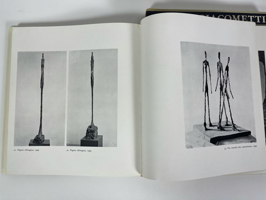 JUST ADDED - Rare 1962 Giacometti Art Book By Palma Bucarelli Italian Book Published By Roma, Editalia [Photo 13]