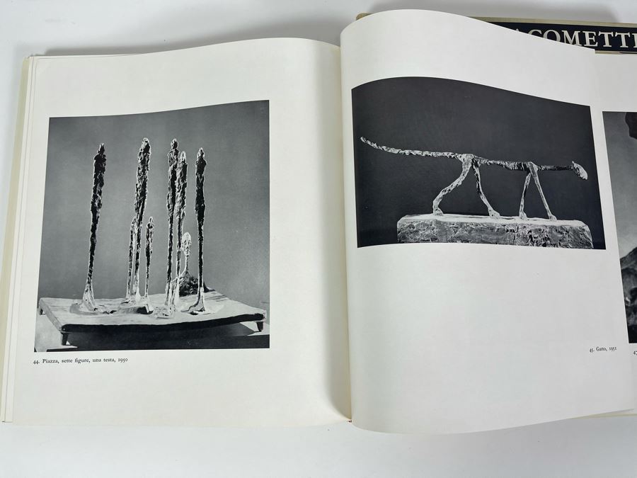 JUST ADDED - Rare 1962 Giacometti Art Book By Palma Bucarelli Italian Book Published By Roma, Editalia [Photo 12]