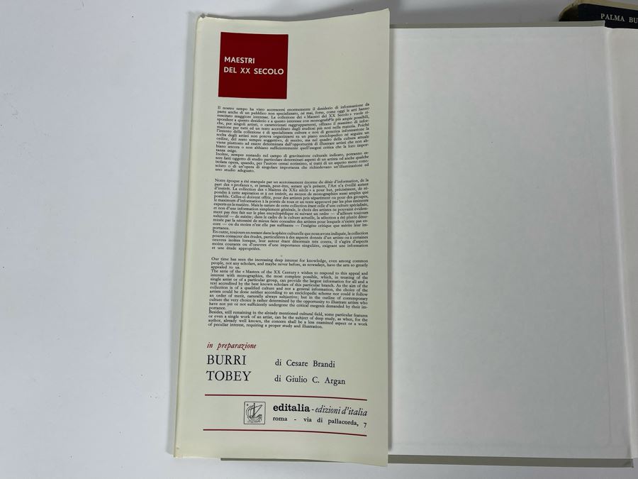 JUST ADDED - Rare 1962 Giacometti Art Book By Palma Bucarelli Italian Book Published By Roma, Editalia [Photo 3]