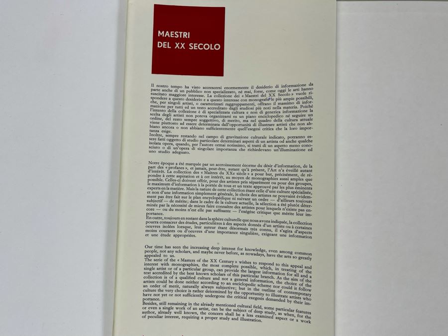 JUST ADDED - Rare 1962 Giacometti Art Book By Palma Bucarelli Italian Book Published By Roma, Editalia [Photo 4]
