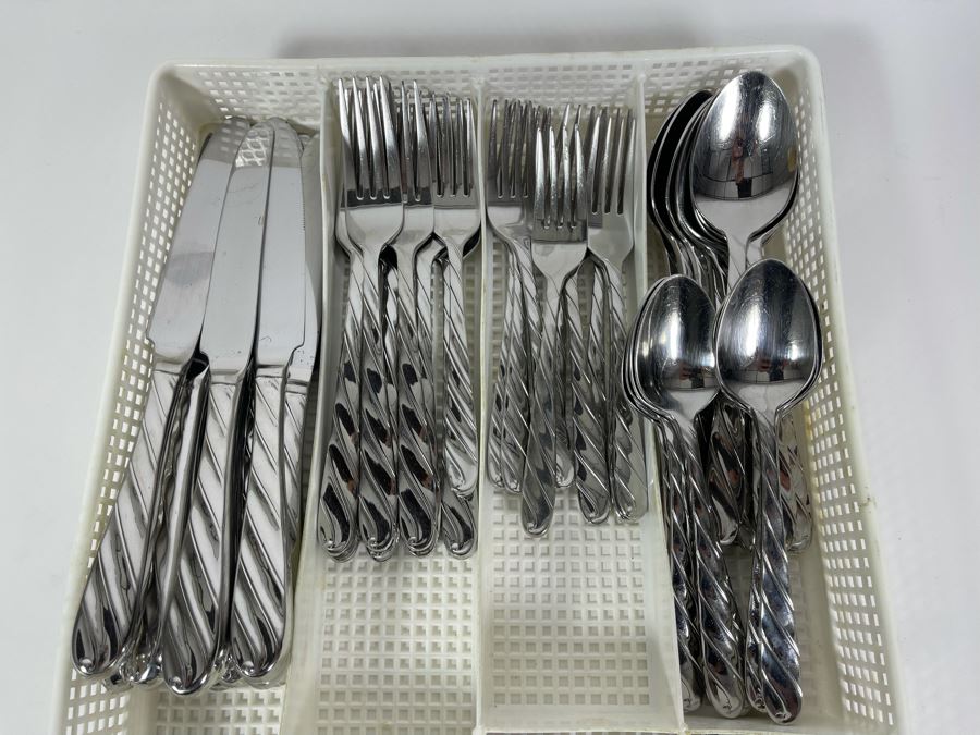 Stainless Steel Retroneu Flatware Set [Photo 4]