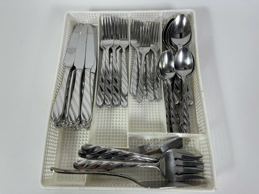 Stainless Steel Retroneu Flatware Set [Photo 3]