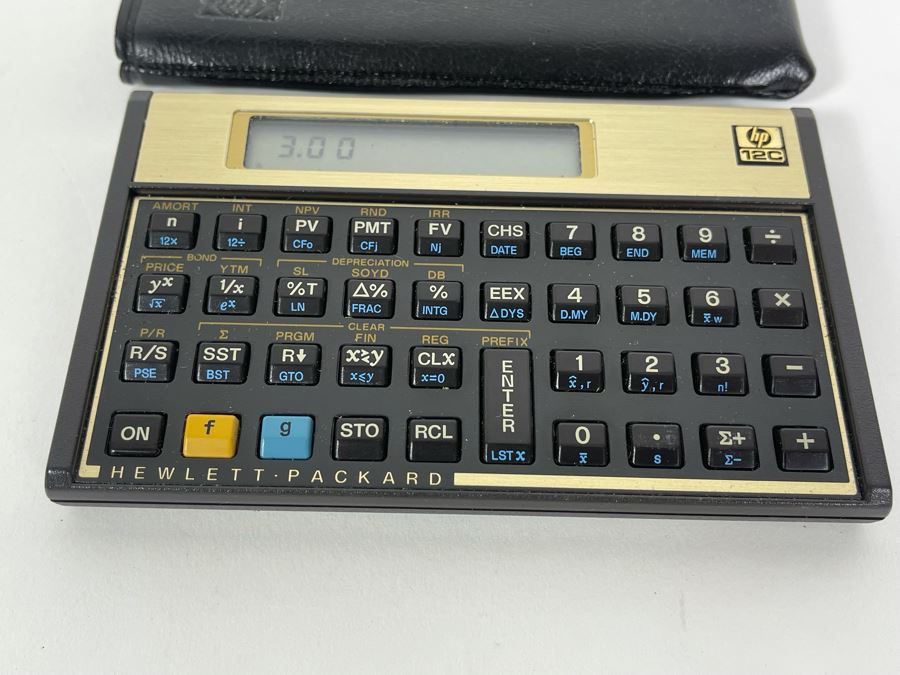HP 12c Financial Calculator [Photo 3]